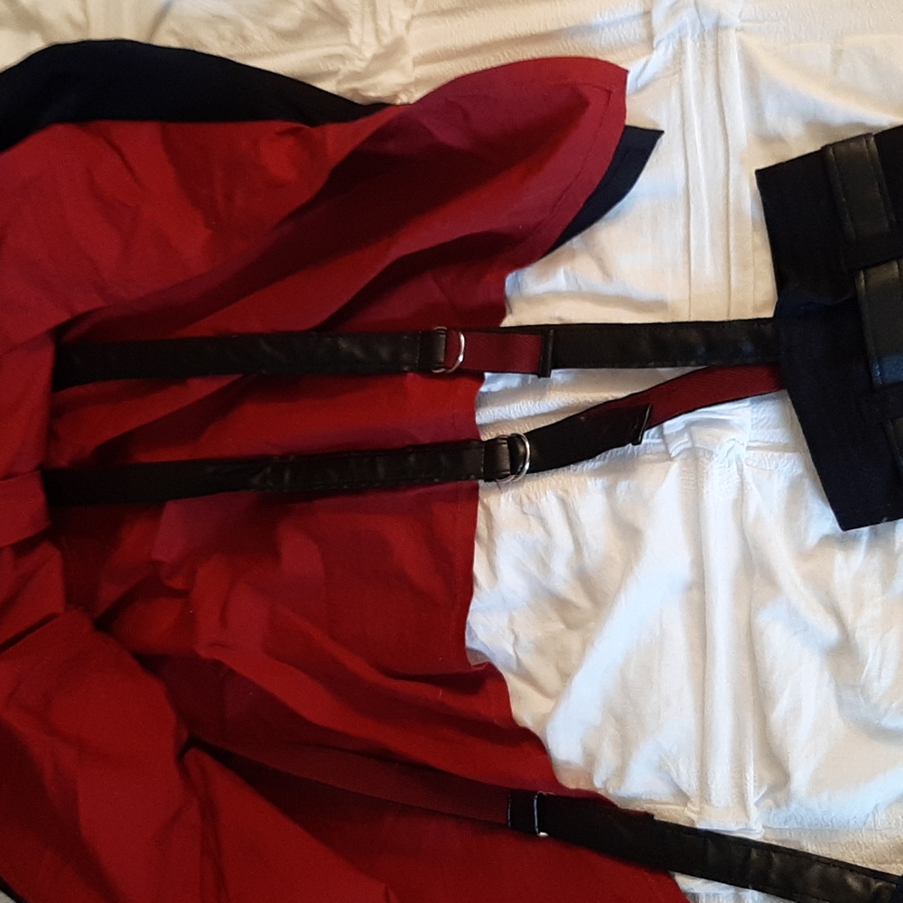 Putumayo Red & Black J-rock skirt - Picture 4 of 11